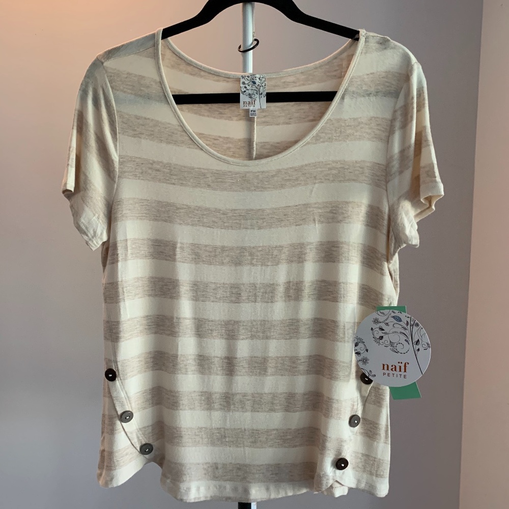 NAIF Women's shirt Size Medium Petite